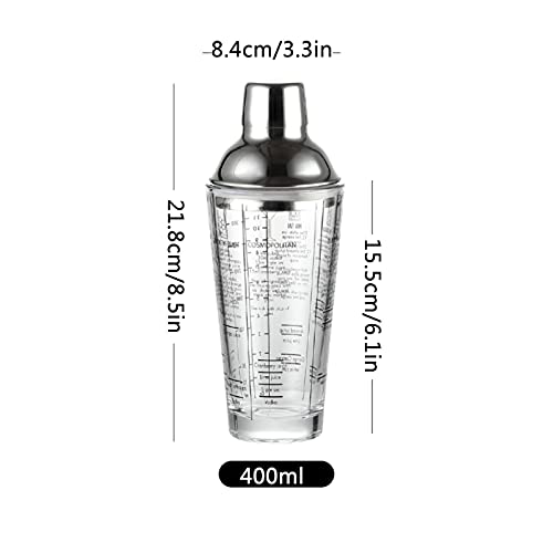 Coctelera de cóctel Liudan para preparar combinados sin derrames en barra 3