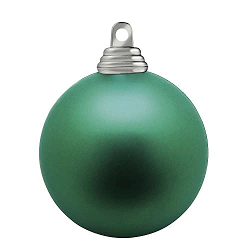 Deco Woerner XXL Weihnachtskugeln Christbaumhänger Aquagrün schwer entflammbar B1 matt 20 cm