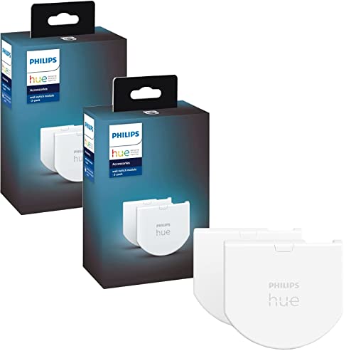 Philips Hue Wandschalter Modul Doppelpack x2 (4 Total)