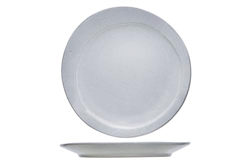 Cosy & Trendy Theodora Gris Juego de 6 Platos de Postre de Gres, D22Cm