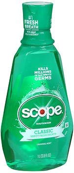 Scope Mouthwash Original Mint - 33.33 oz, Pack of 3