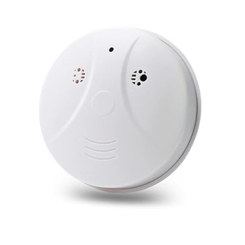 Eurrowebb - Detector de humo falso con cámara espía WiFi HD 1080P