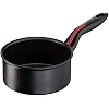 Lagostina Tempra Casseruola Fonda 16 Cm – Rivestimento Titanium Antiaderente, Manico Rivettato, Fondo Acciaio, Adatta A Induzione