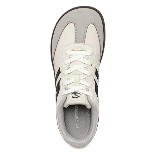 HOBIBEAR Barefoot Shoes Wide Casual Lace Up Retro Fashion Sneakers for Women Men4