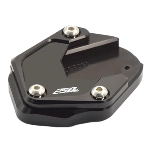Plaque support de béquille latérale pour stabiliser la moto sur sol meuble