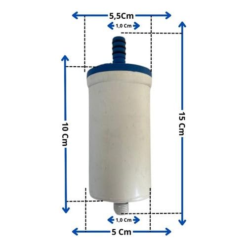 Refil Vela Filtro Copo Torneira Metal Cozinha Gourmet Pia -Refil para Copo Torneira Pia Universal