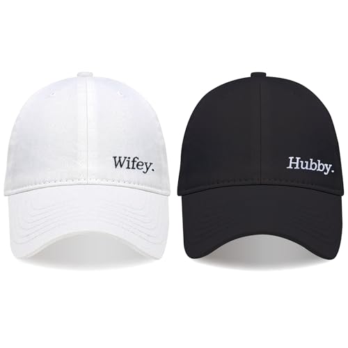 Image of Mr and Mrs Hats for Honeymoon Essentials,Engagement Gifts for Couples,Wedding Gifts for Bride and Groom