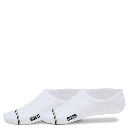 BOSS Men's 2 Pack Iconic Stripe Ankle Socks