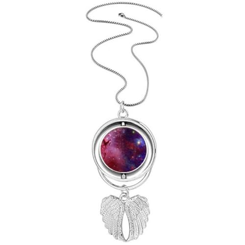 Collier ailes d'ange galaxie pour illuminer vos tenues de soirée