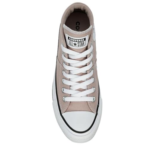 Converse Converse Unisex Chuck Taylor All Star Madison Mid Canvas Sneaker - Lace up Closure Style - Chaotic Neutral/White/Black 8
