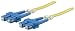Produktbild intellinet 470612 Glasfaser LWL Fiber Optic Kable Duplex SC/SC (9/125) OS2 2m gelb