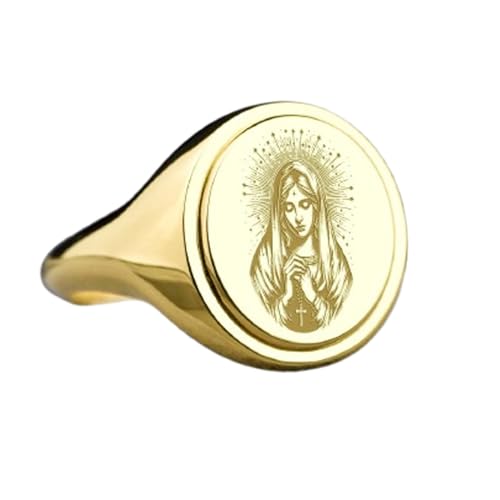 Bague Vierge Marie en argent pour affirmer votre style au quotidien