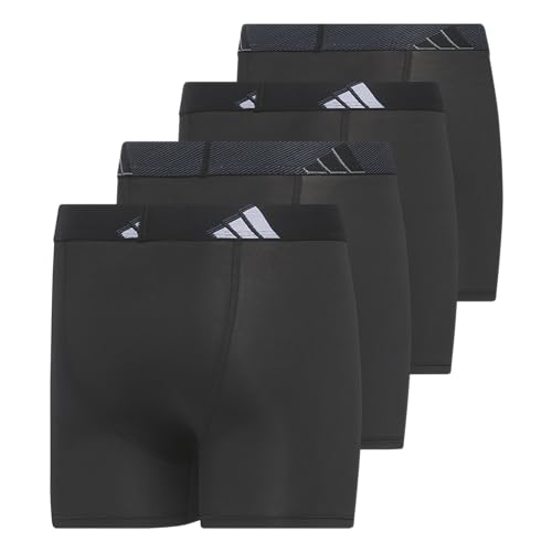 adidas Youth Microfiber Boxer Brief (Multipack) Athletic Underwear for Kids Boys