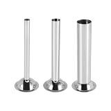 3 Piezas Tubos Llenadores de Salchichas 58mm de Acero Inoxidable