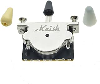 Dopro Heavy Duty 3 Way Guitar Pickup Lever Switch Pickup Selector Switch for Strat Tele with 3 Plastic Tips