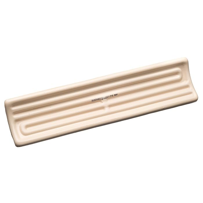UCI Ceramic Infrared Element Full Size 245 x 60mm, Curved Design. 1000w FTE