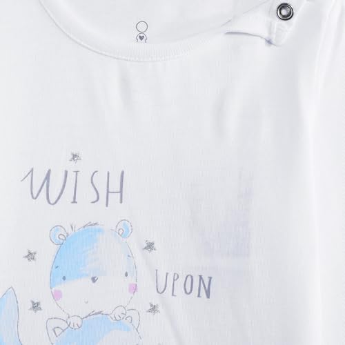 Image of Mothercare Girls Autumn Charm Printed Full Sleeve 4-Piece Top and Pyjama Set