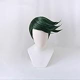 KAPVXRKI JoJo's Bizarre Adventure Rohan Kishibe Cosplay Wig Heat Resistant Synthetic Wigs for Halloween Costume Party Role Play+Wig Cap