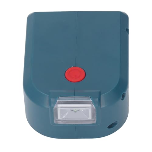 Adaptador de Bateria Portátil Com Carregador de Porta Dupla USB Tipo C para Baterias de íon de Lítio