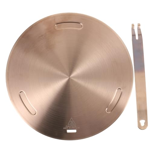 PRETYZOOM Induction Cooktop Adapter Plate Heat Diffuser for Gas Electric Cooker Plate Kitchen Must Haves