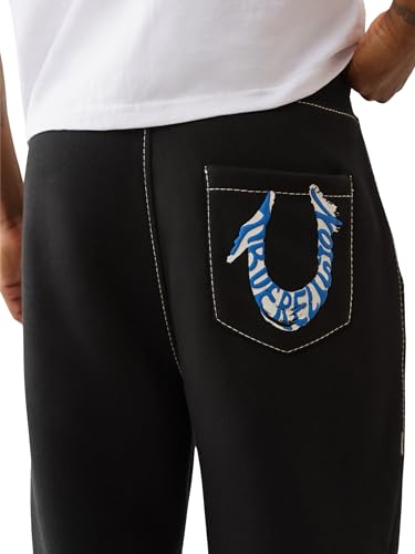 True Religion Men's HS Paint Baggy Big T Sweatpants4