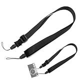 JUGUTA Coyun 1 Pcs Correa De Hombro Camara, Correas De Cámara Para Fotógrafos, Ajustable Correa De Cámara, Correas De Cámara Larga Negra, Correa De Cámara, Correa De Hombro