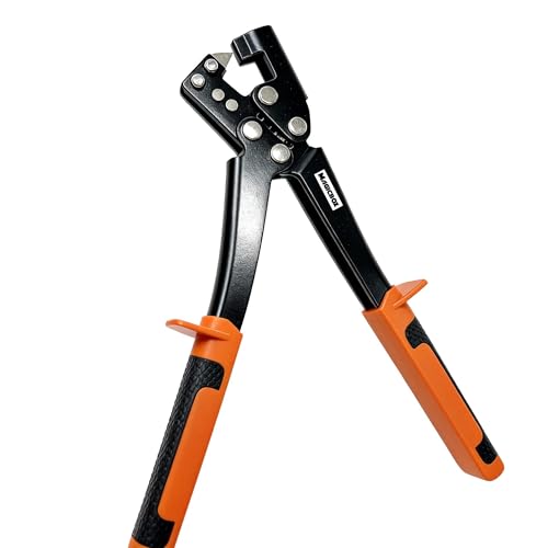Magicbox Trockenbau Zange Leichte Profil-Crimpzange 30 cm Hohe Stärke für Gipskarton & Dekorationsprojekte Crimpzange FüR 0.3-0.8MM Wandstärke