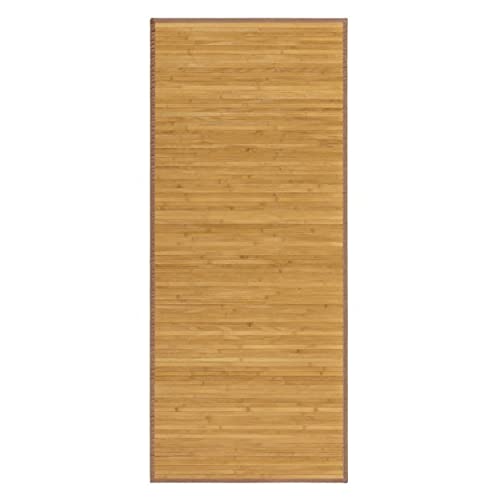 Hogar y Mas Alfombra DE BAMBÚ Natural 60X200