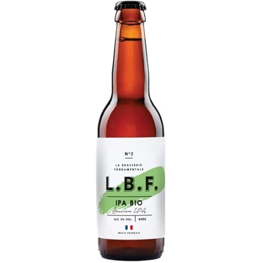 L.B.F. - Bière Artisanale Bio de style Session IPA, Blonde - 33 cl