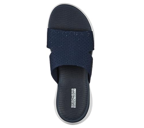 Image of Skechers Women's On-the-go 600 Stretch Knit Slides