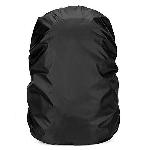 Hua Xin-Funda Impermeable para Mochila 20~45L Cubierta de Bolsa Bolso Protector de Lluvia para Camping Senderismo Durable (Negro, XS) Cover