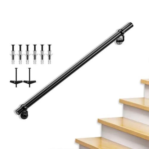 Main courante d'extérieur murale en acier inox pour escalier 1.5m