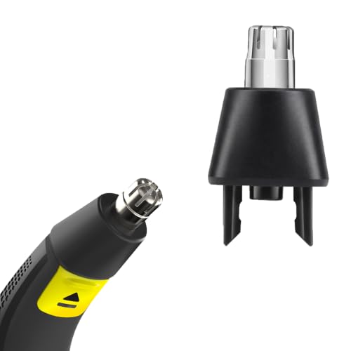 Clidaot Nose Trimmer Replacement Blade Compatible with OneBlade QP Series, 360° Rotating System, Easy Cleaning, Black