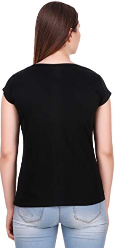Image of NIVIK Printed Cotton T-Shirt for Women