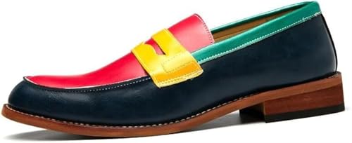 Men's Loafers Comfort Business Casual Slip-on Loafer Shoe Dress Penny for Office Daily Walking Driving2