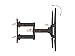 Monoprice Titan Series Full-Motion Articulating TV Wall Mount Bracket - for TVs Up to 70in Max Weight 99lbs VESA Patterns Up to 600x400 Rotating Black