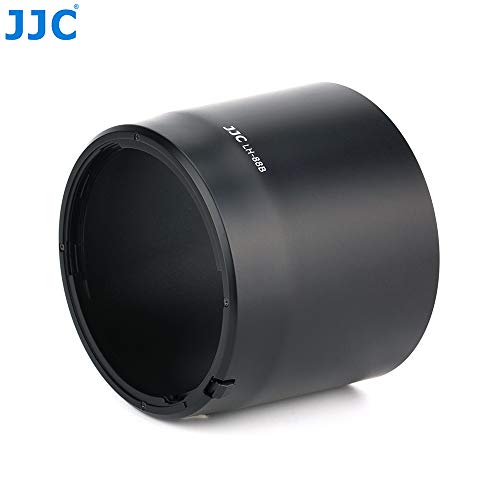 Image of JJC LH-88B Black Dedicated Bayonet Mount Lens Hood Shade, Compatible with Canon RF 600mm f /11 is STM Lense, Reversible Non-Glare Matte Finish, Replacement of ET-88B Lens Hood