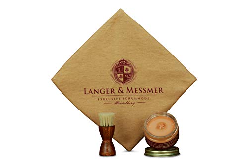 Langer & Messmer kit de cuidado de zapatos 3 piezas terra