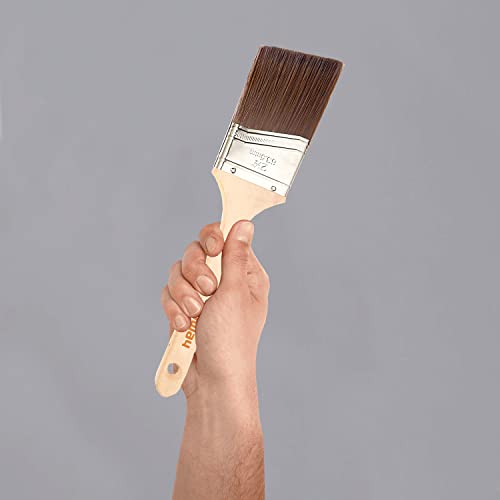 Image of ALLWAY MPS25 Master Pro Paint Brush, 2-1 /2 inch Angular Sash | Hardwood Handle, Use with All Paints and Stains