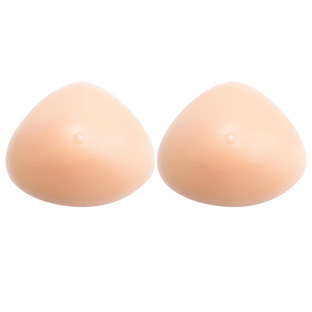 Concave Silicone Breast Forms Triangle Shape Fake Breast Bra Enhancer Inserts TV TG