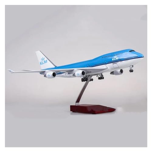 Boeing B747 modelo de avión de resina de 47 CM, el regalo perfecto para pilotos y entusiastas