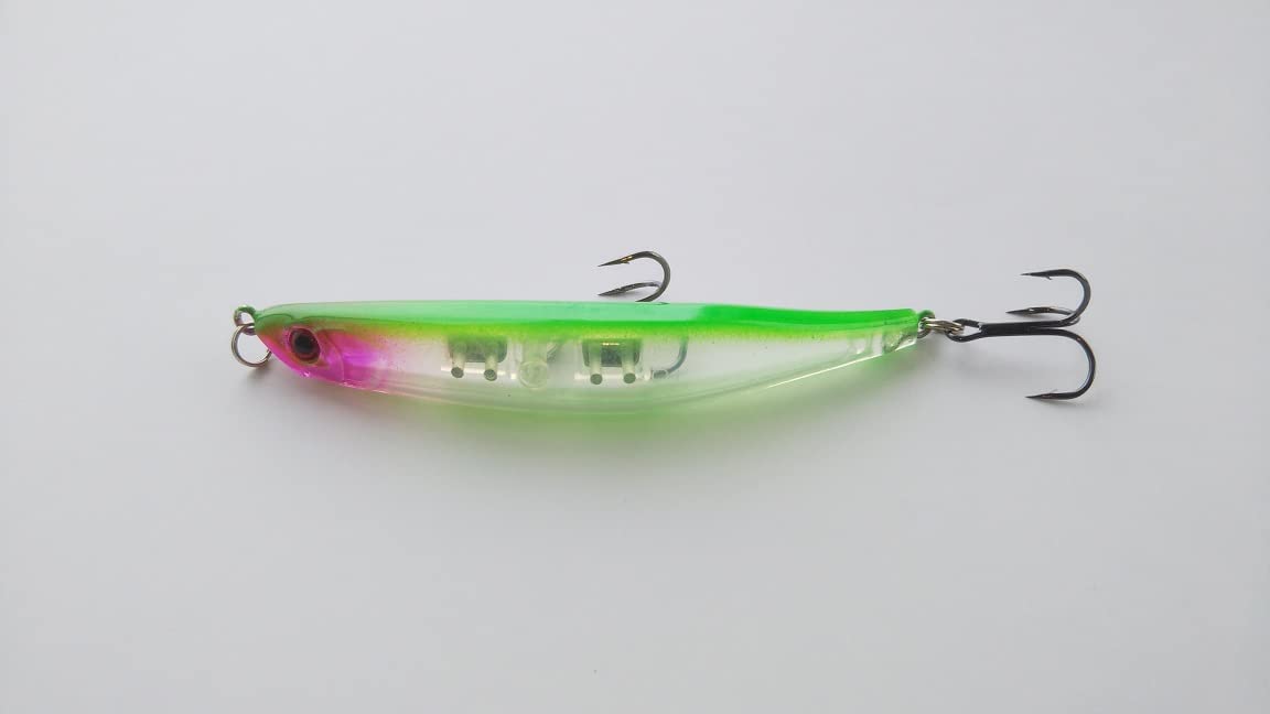 Amazon.co.jp: バナナ型 曲がった ミノー 4色 セット ベント 8.2g 9cm