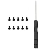 Belt Clip Screw RLECS 10PCS M2x5 Walkie-Talkie Base Screw with Phillips Mini Screwdriver