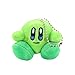 Wishtoy Star Kirby Peluche, Portachiavi Ciondolo Borsa Anime Kawaii Kirby, Regali di Compleanno per Bambina, 6 Cm Verde