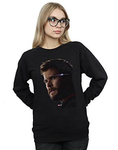 Image of Marvel Women's Avengers Endgame Avenge The Fallen Thor Sweatshirt Black XX-Large