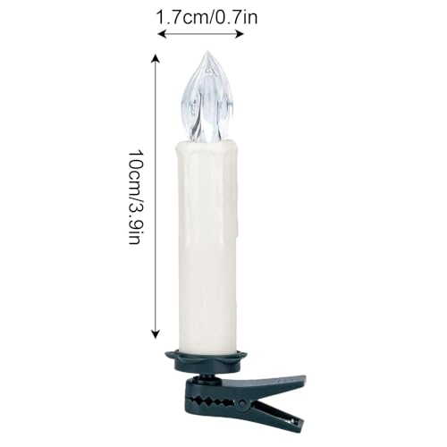 Velas sin llama seguras para niños y mascotas con luz LED programable 5