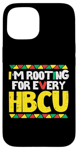 Black History Rooting For Every HBCU Teacher �����Y ���f�B�[�X �L�b�Y �X�}�z�P�[�X iPhone 15 �p
