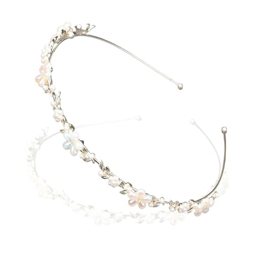 Haarschmuck Kommunion Mädchen Gold Blumenkranz Haare Haarschmuck Kinder Haarband Haarkranz Kopfschmuck Blumenkranz Haarreif Kommunion