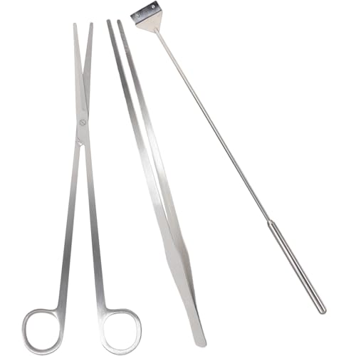 Kit de herramientas para acuario evite manos mojadas podando plantas 2