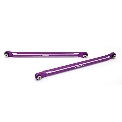 Barres de liaison Axial RBX10 Ryft Treal en aluminium 7075 violet ultra résistant